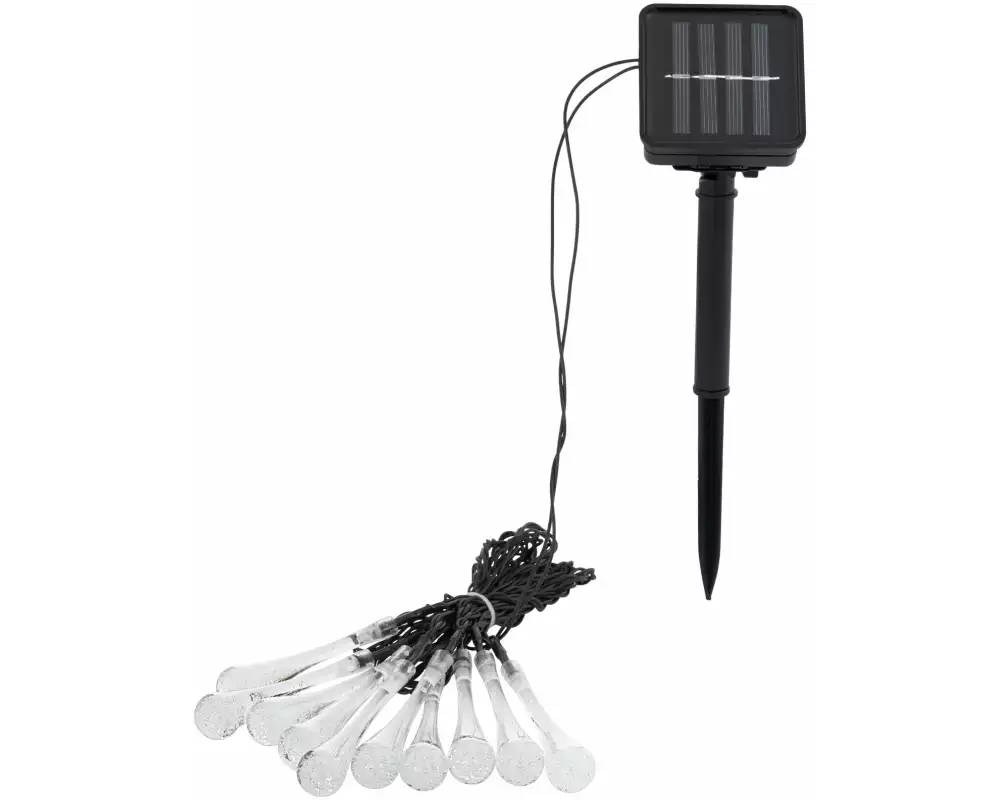 EGLO Leuchten Gartenlicht Solarleuchte RGB-Lichterkette