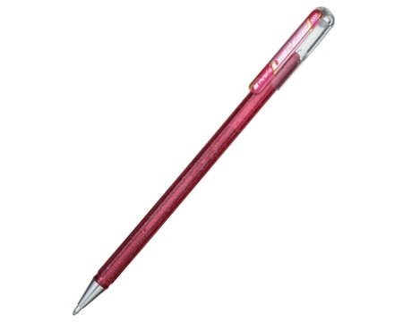 PENTEL Roller Hybrid Dual Metallic K110-DPX pink/metallic pink 1.0mm