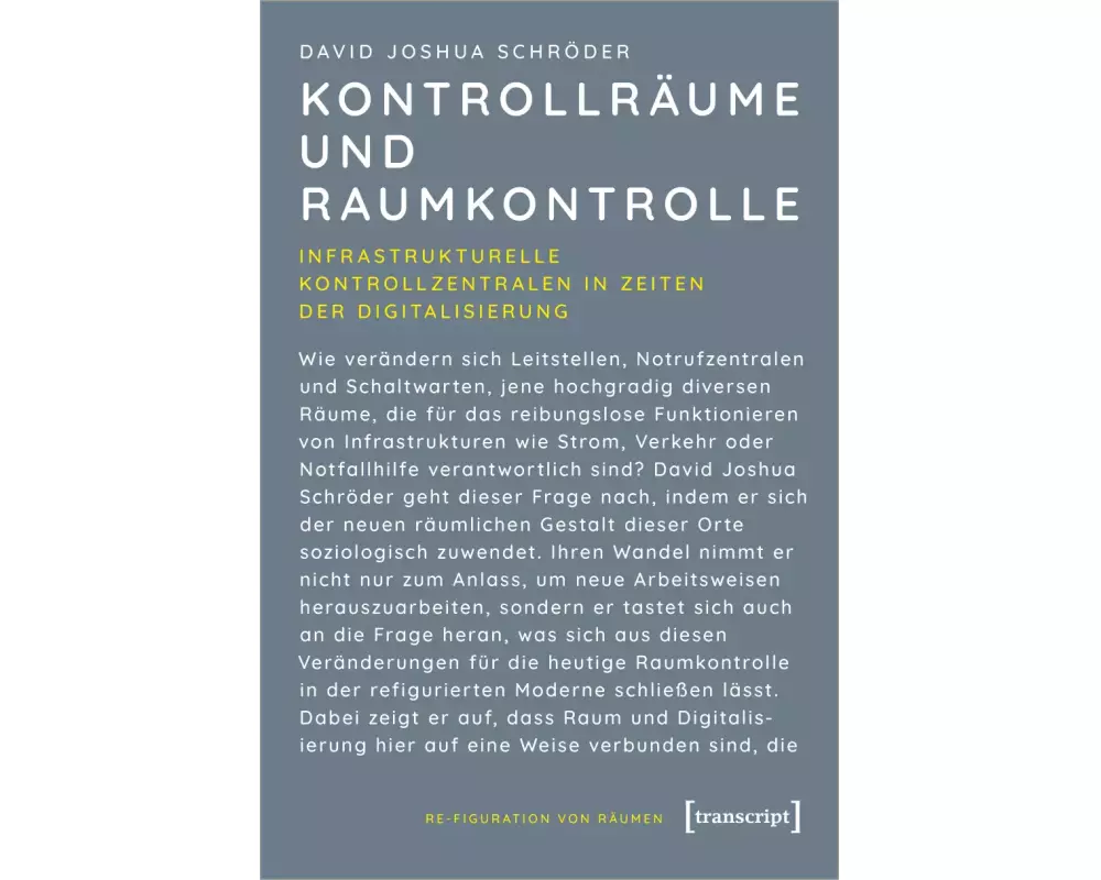 Kontrollräume und Raumkontrolle