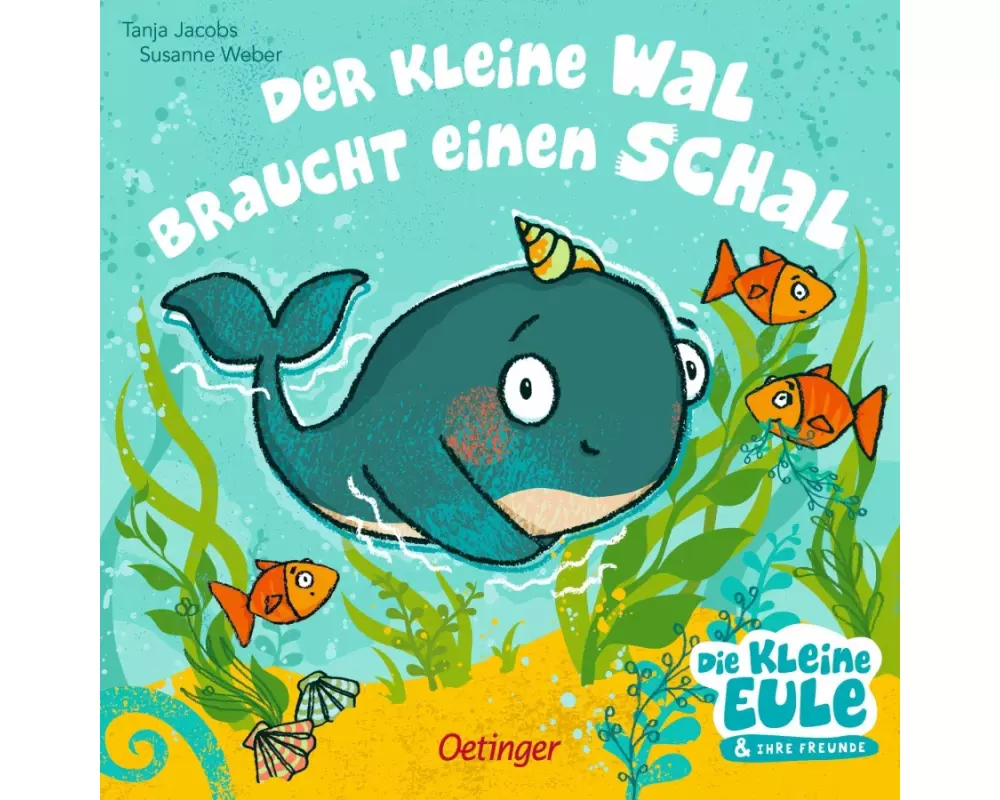Der kleine Wal braucht einen Schal