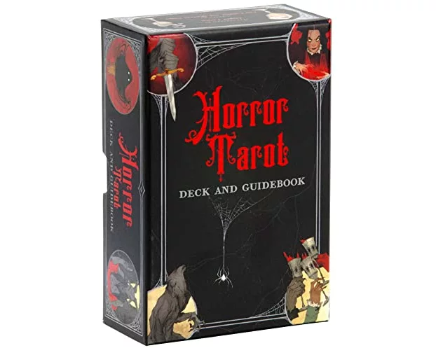 Horror Tarot Deck and Guidebook