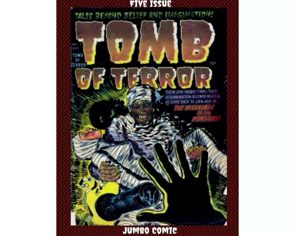 Tomb of Terror Five Issue Jumbo Comic