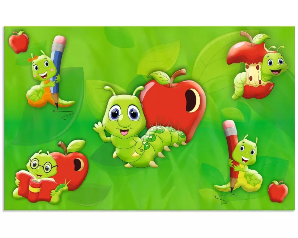 HERMA Schreibunterlage Fritz der Wurm 55 x 35 cm