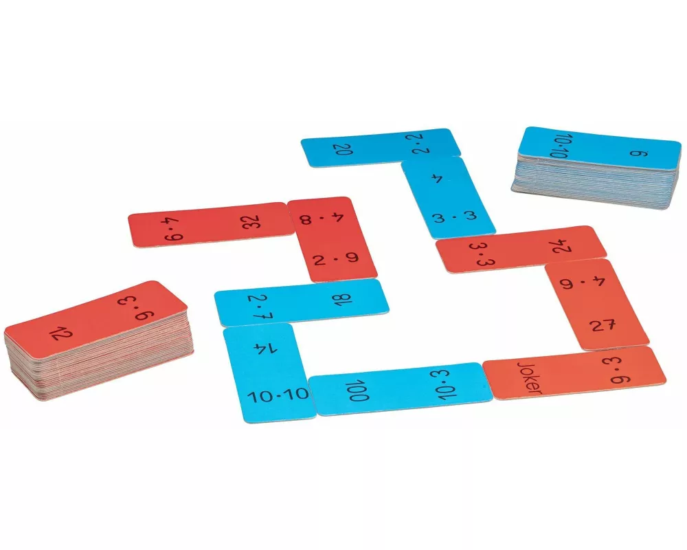 Domino Multiplikation im 100er Zahlenraum