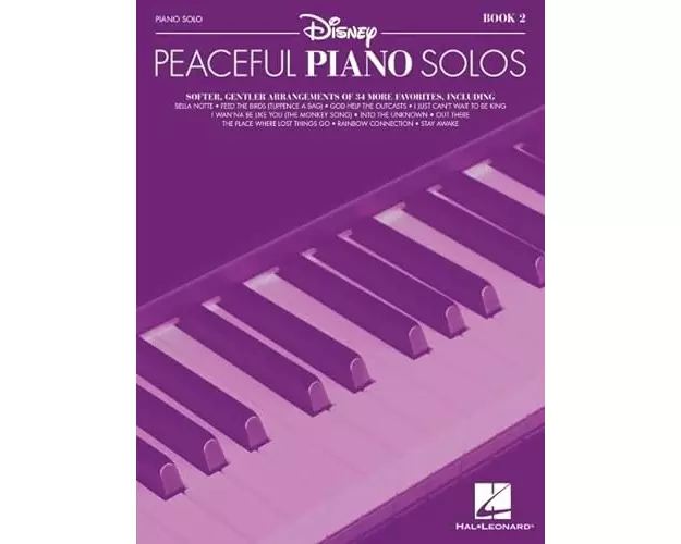 Disney Peaceful Piano Solos - Book 2: Piano Solo Songbook