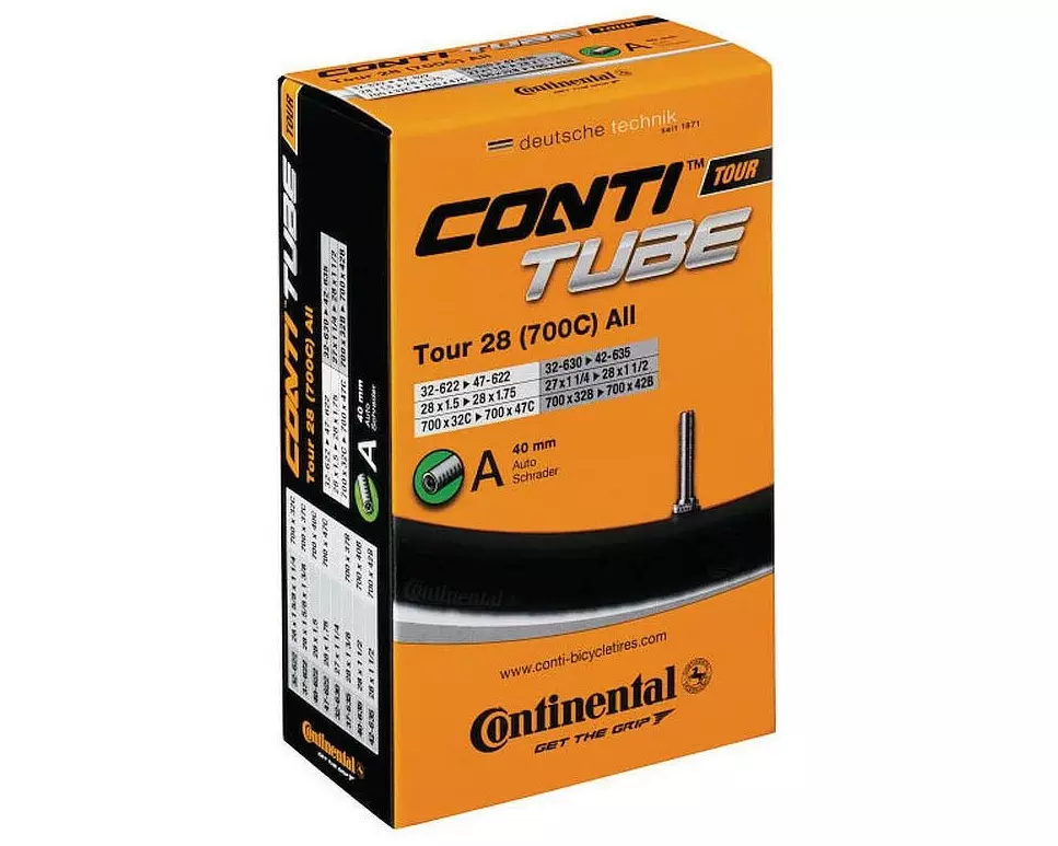 Continental Fahrradschlauch Tour Ventillänge 40mm