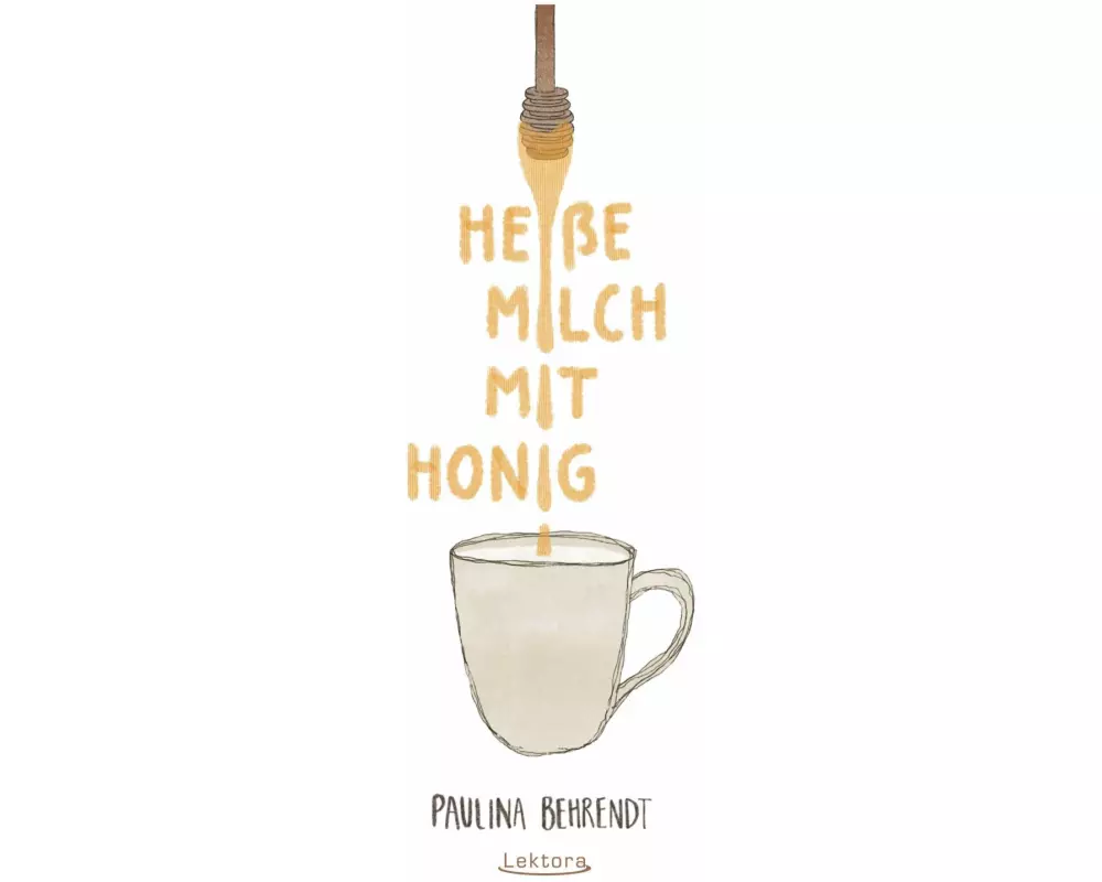 Heiße Milch mit Honig