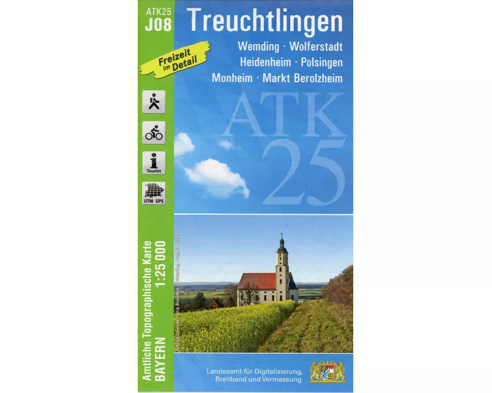 ATK25-E05 Kitzingen (Amtliche Topographische Karte 1:25000)