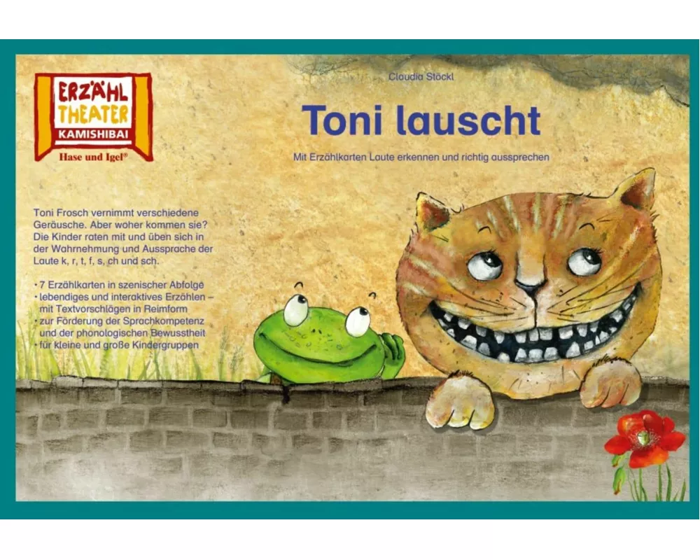 Toni lauscht / Kamishibai Bildkarten