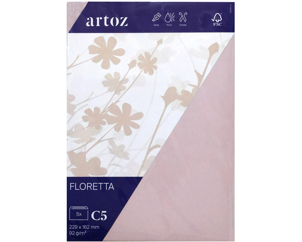 ARTOZ Couverts 1001 C5 15839418-281 92g, light rose 5 Stück