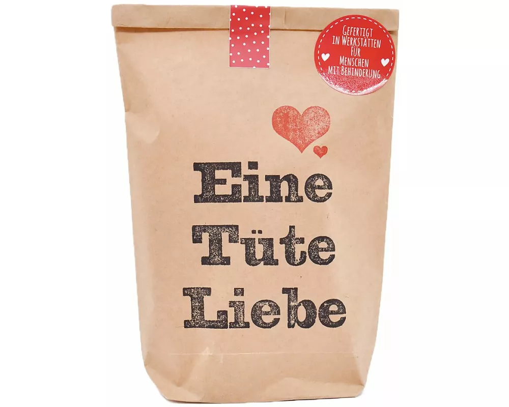 Wundertüte / Liebe mit Liebesgedicht für extra viel Liebe