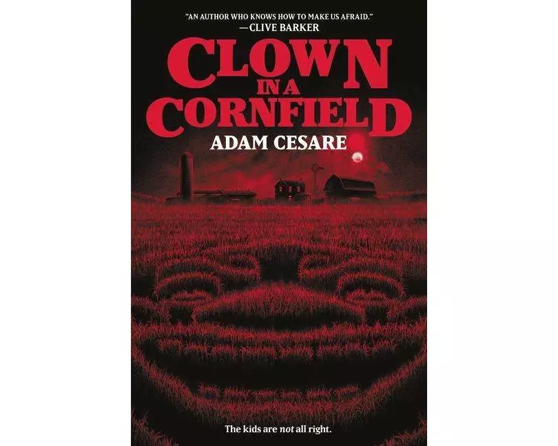 Clown in a Cornfield