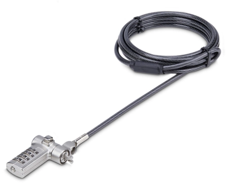 StarTech.com Cable Lock For Notebook, Computer, Docking Station, Monitor, Printer, Projector