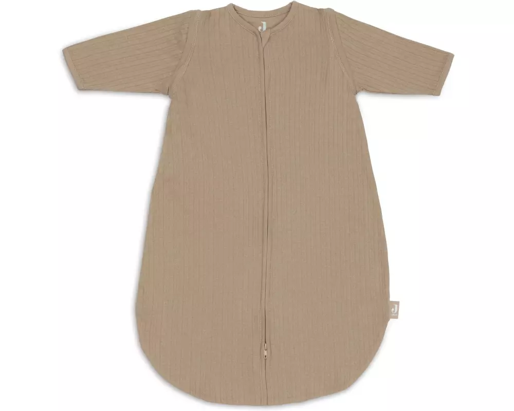 Jollein Baby-Sommerschlafsack Ajour Rund 70 cm, Biscuit