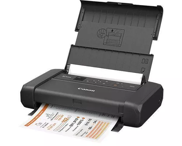 Canon Mobiler Drucker PIXMA TR150 + Akku & Eco Multi Roller SCALE