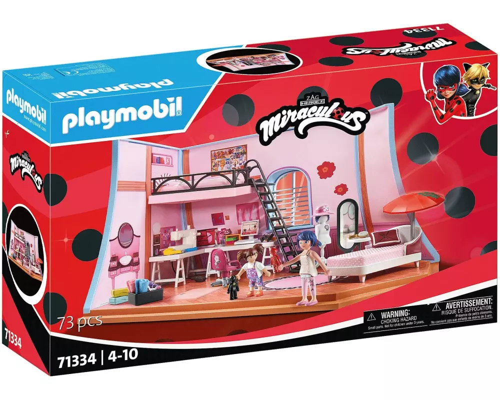 Playmobil Miraculous Marinettes Loft 71334