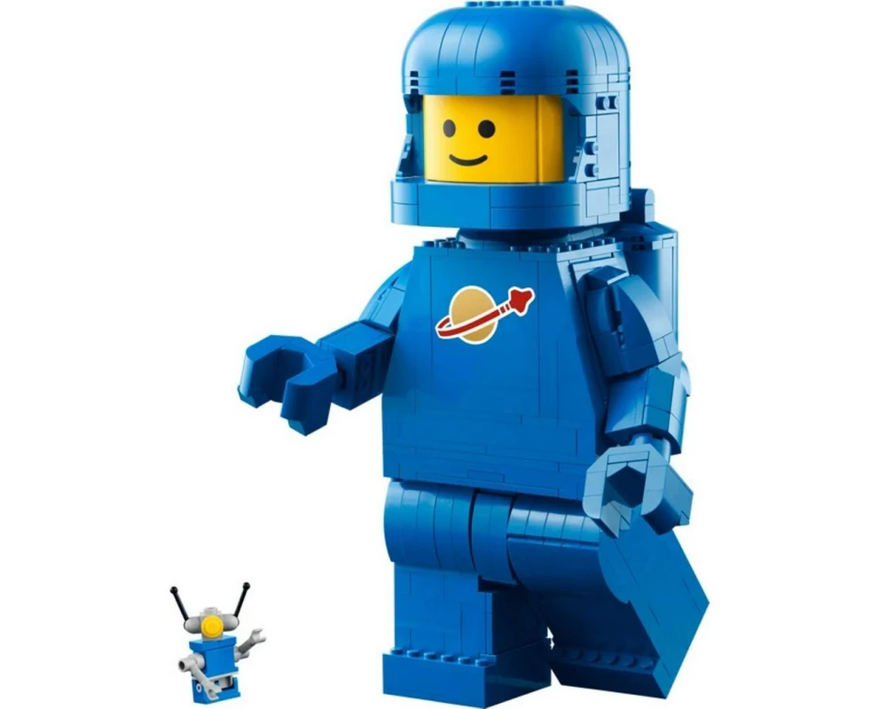 LEGO Astronauten-Minifigur Vergrössert, blau