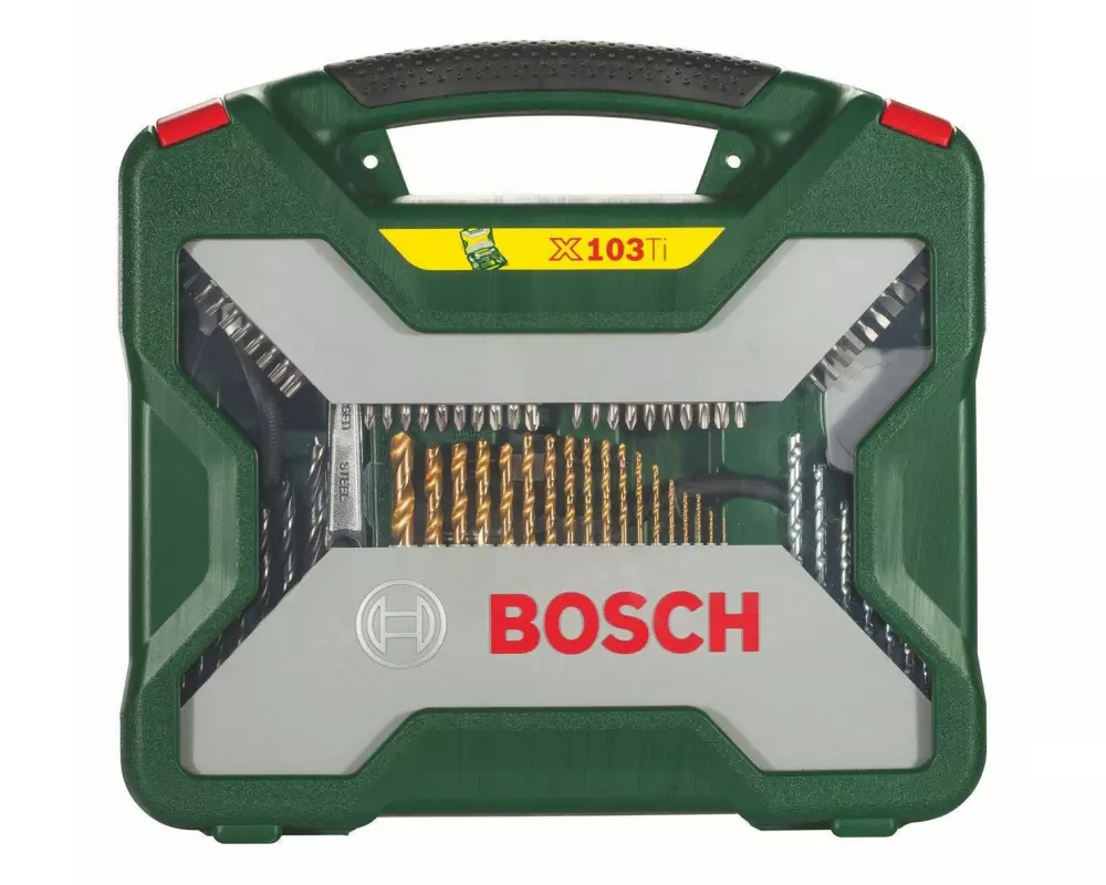 Bosch Bohr- und Bitset X-Line Titanium 103-teilig