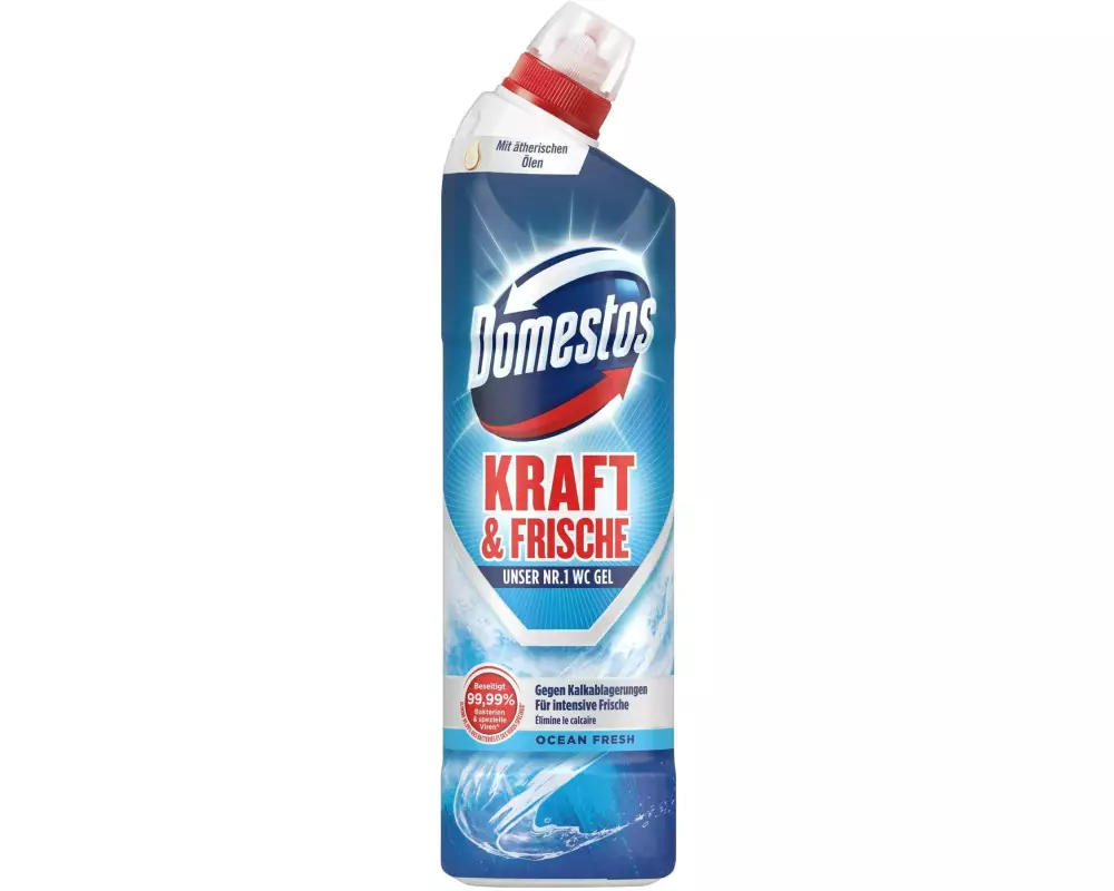Domestos WC-Reiniger Aktiv Kraft Ocean Fresh WC Gel 750 ml