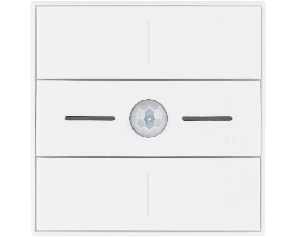 dingz WLAN-Schalter «dingz plus» mit Bewegungsmelder UP weiss