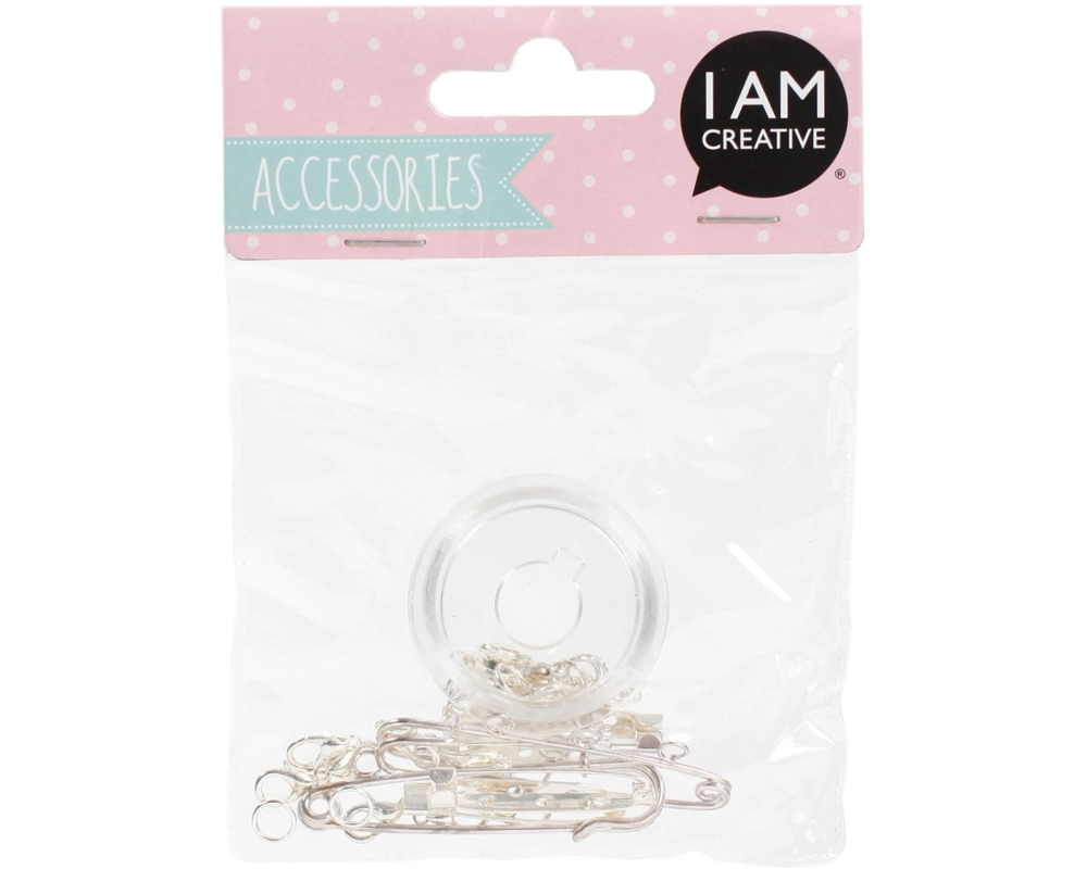 I AM CREATIVE Schmuck-Zubehörteile 4703.01 Metall, 50g