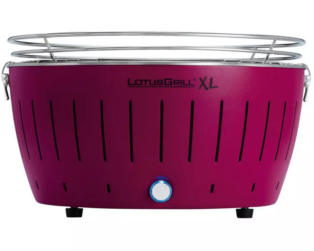 LotusGrill Tischgrill XL, Pflaumenlila, Ø 40.5 cm