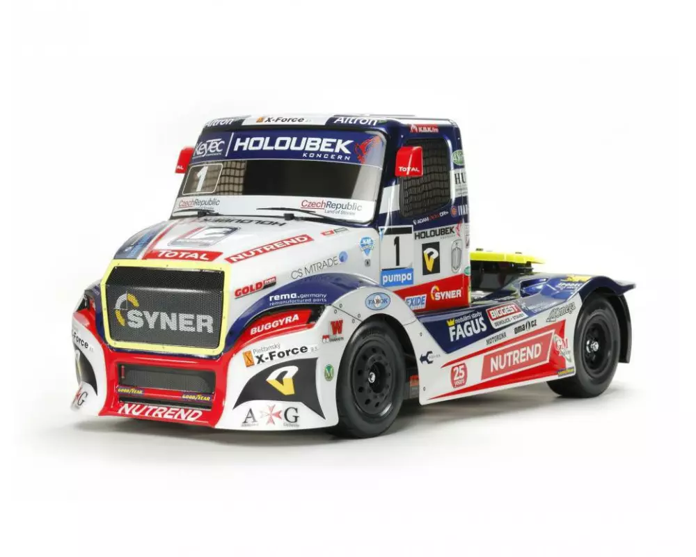 Tamiya Race Truck Buggyra Fat Fox TT-01E Bausatz mit ESC, 1:14