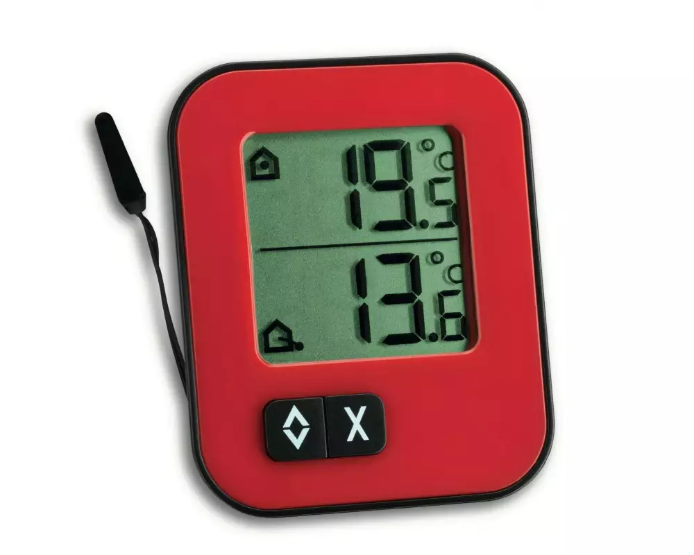 TFA Dostmann Thermometer MOXX Digital, Rot