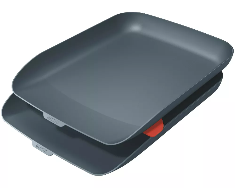 Leitz Ablagekorb Cosy, 2er Set Grau