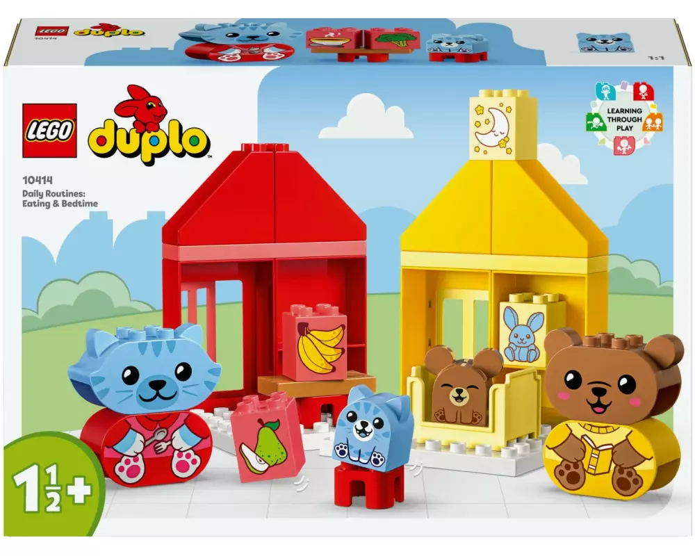 LEGO® DUPLO® Alltagsroutinen: Essen & Schlafenszeit 10414