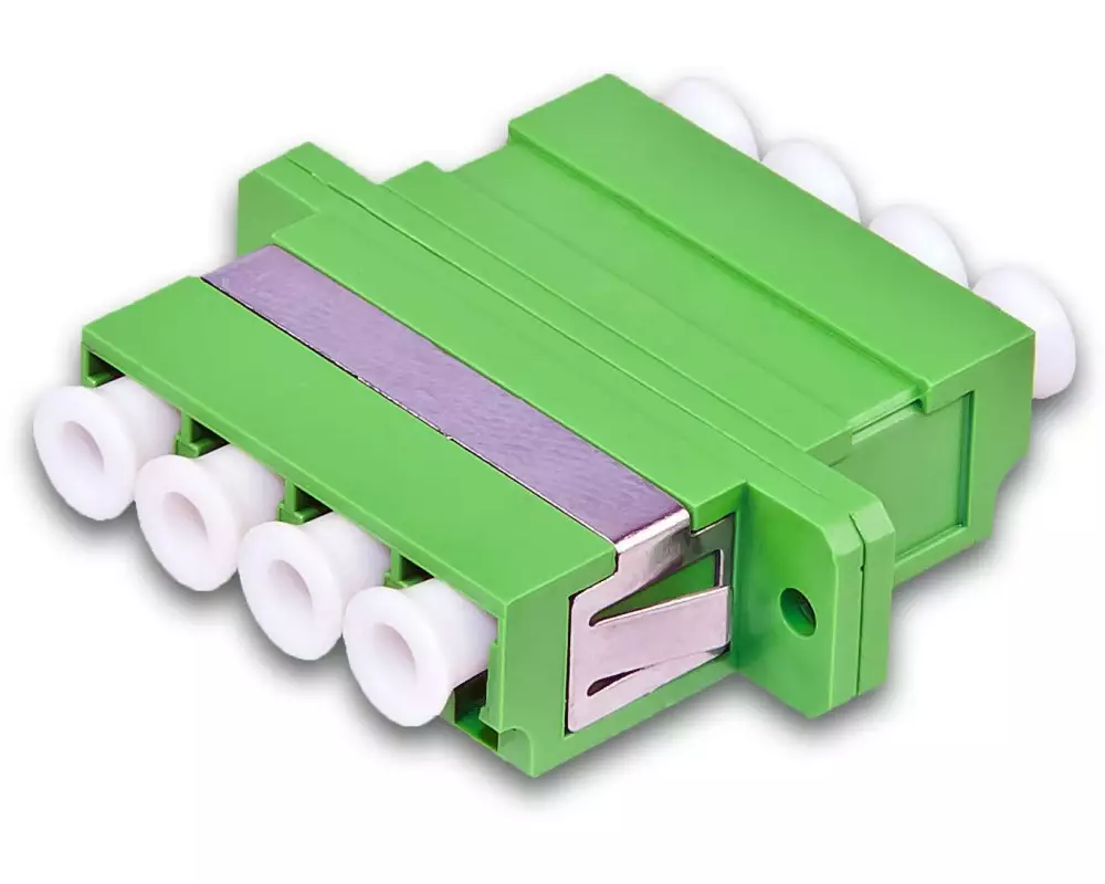 Lightwin LWL-Kupplung Singlemode LC/APC – LC/APC, OS2, 4-Fasern