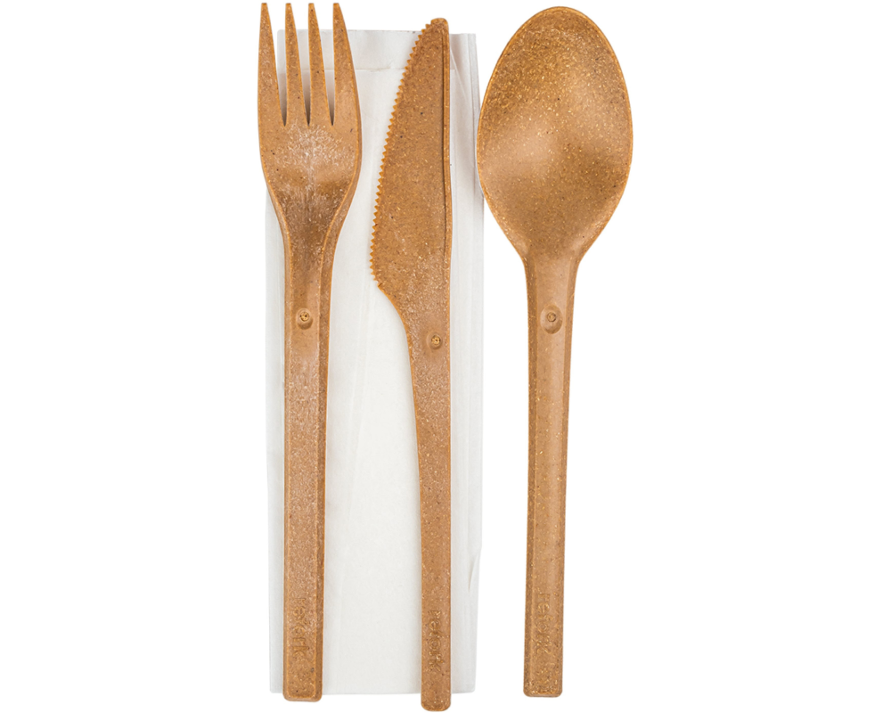 REFORK Besteck-Set 3-tlg 5444.3006.25 braun, 25 Stk.