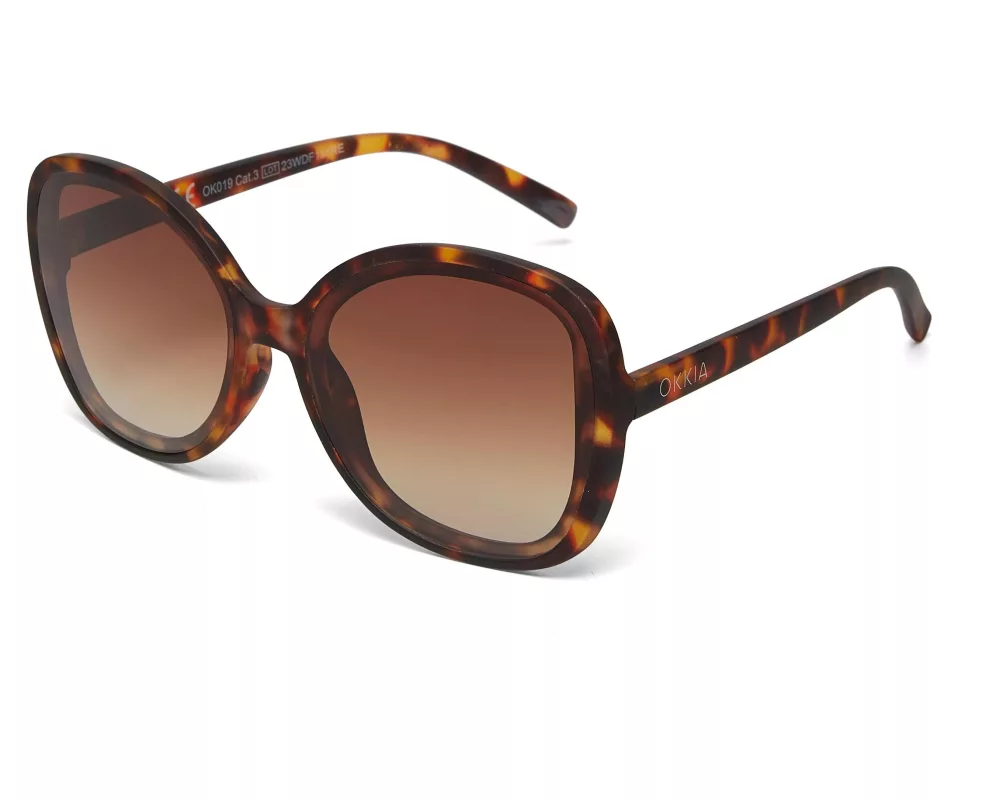 OKKIA Sonnenbrille Anna Classic Havana