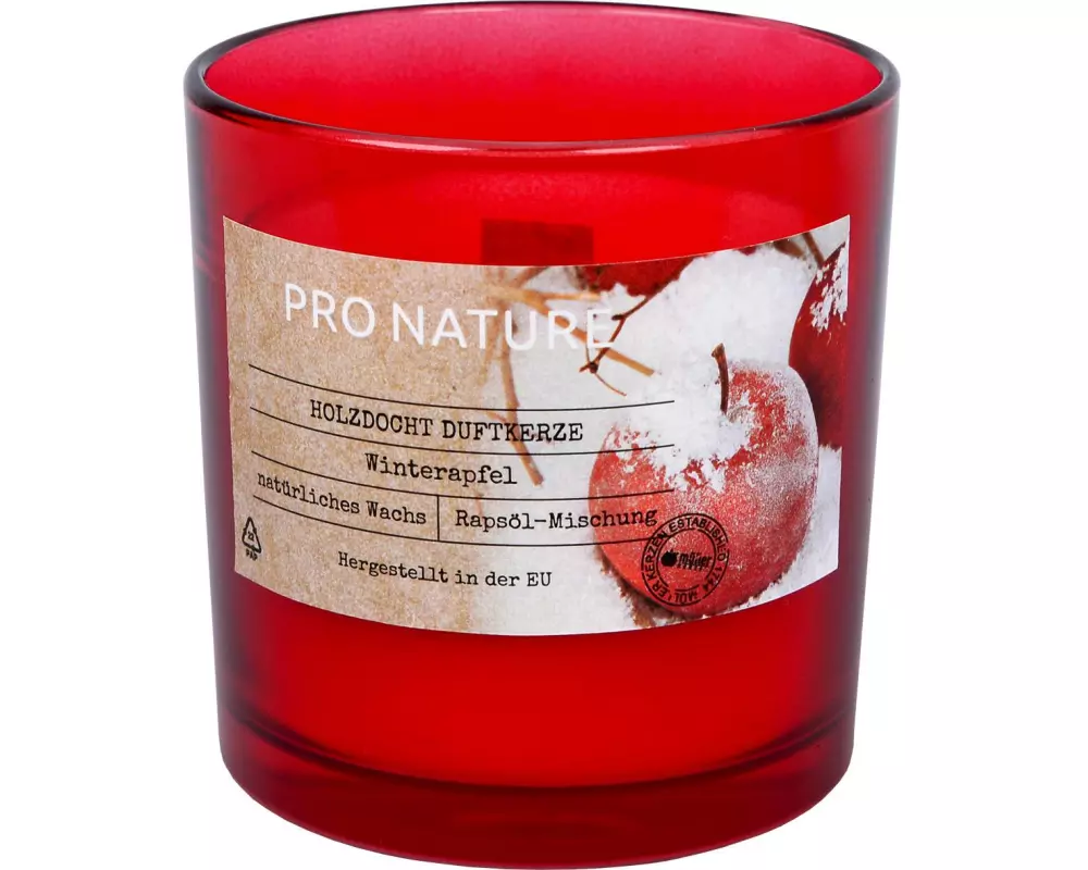 müller Kerzen Duftkerze PRO NATURE Rot