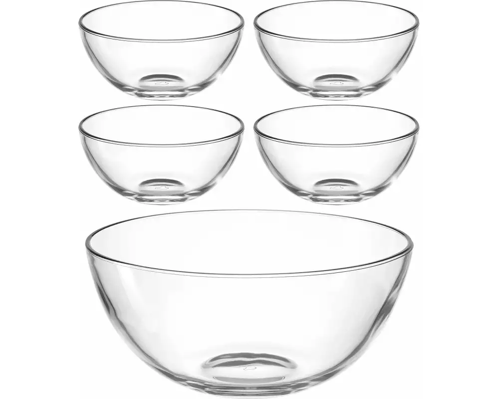 Leonardo Schalenset S Cucina 5-teilig Transparent