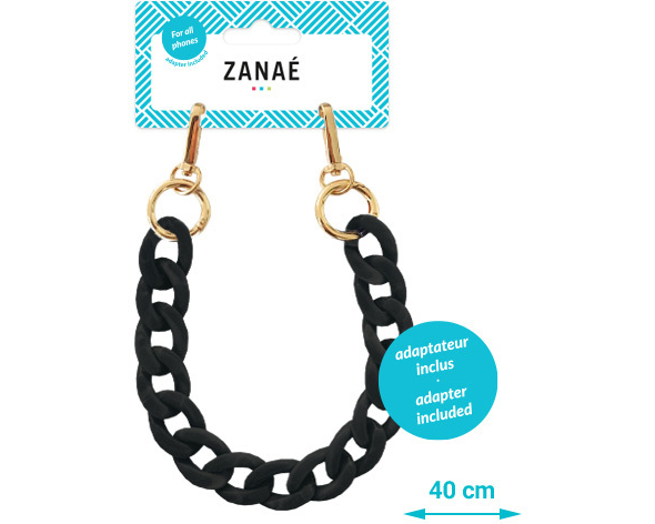 ZANAÉ Phone Wristlace Carbone Smart 17548 Fall & Mate black