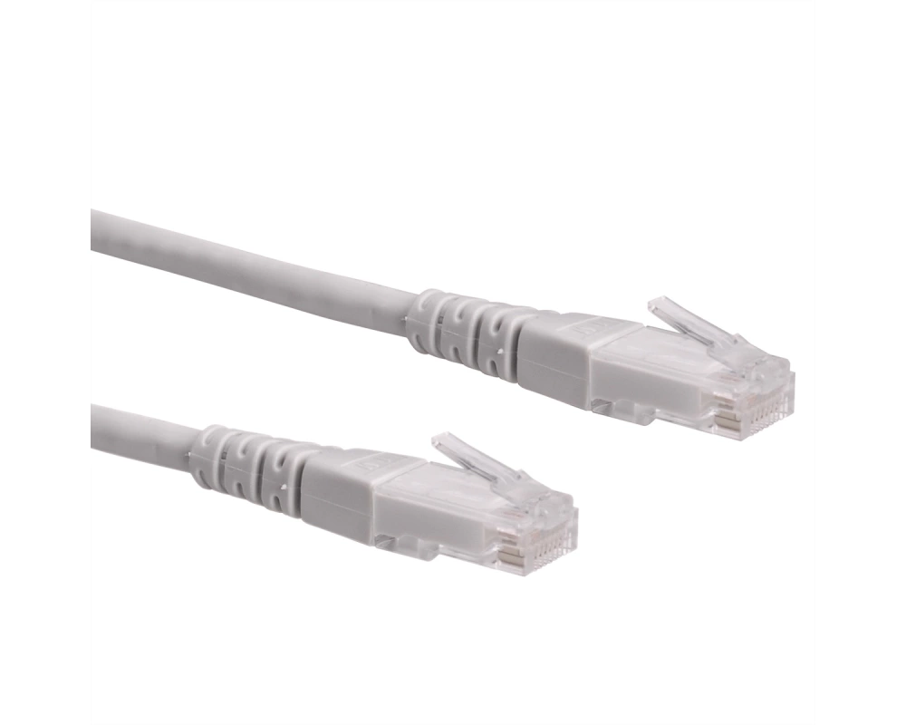 ROLINE Patchkabel Cat.6 (Class E) UTP, grau, 3 m