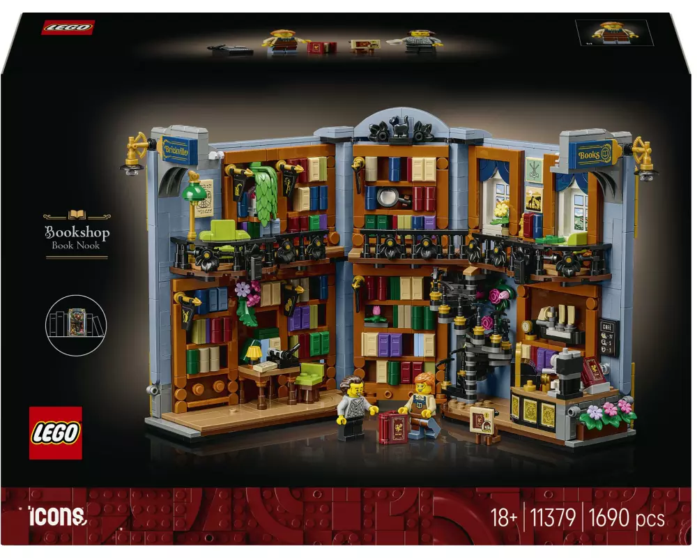 LEGO Buchladen: Buchstütze Baukasten 1690 Teile