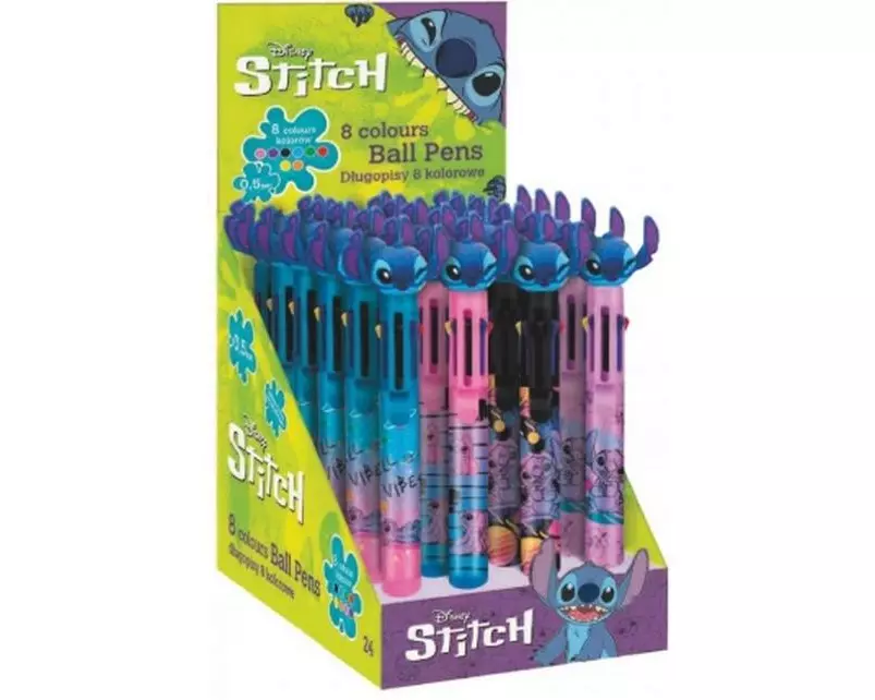 Dreams and Fantasy Mehrfarbenkugelschreiber Stitch 0.5 mm, 8-farbig