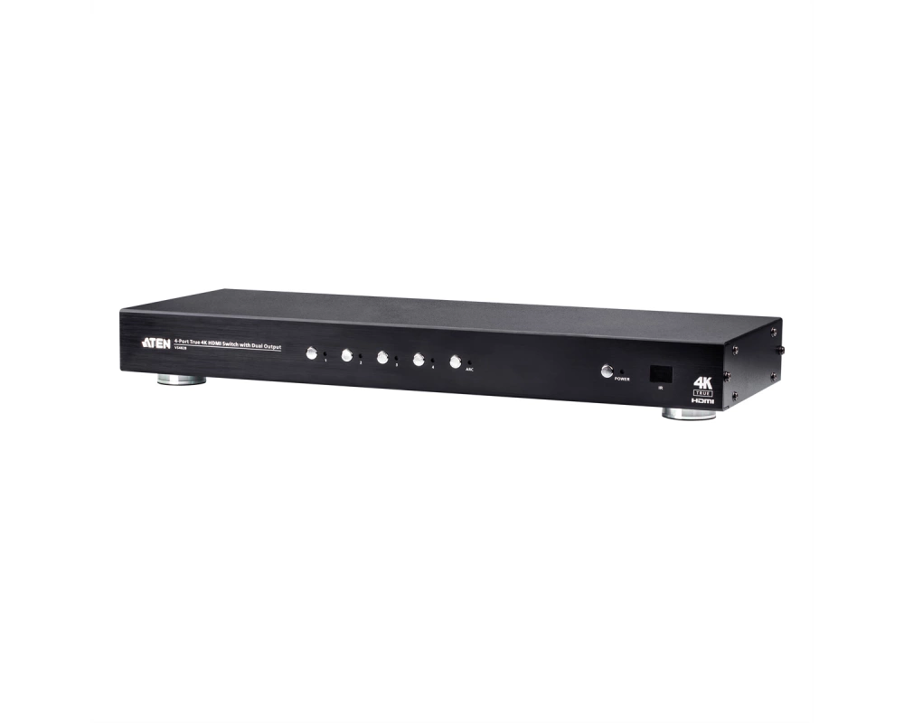 ATEN VS482B 4-Port True 4K HDMI Switch mit Dual View