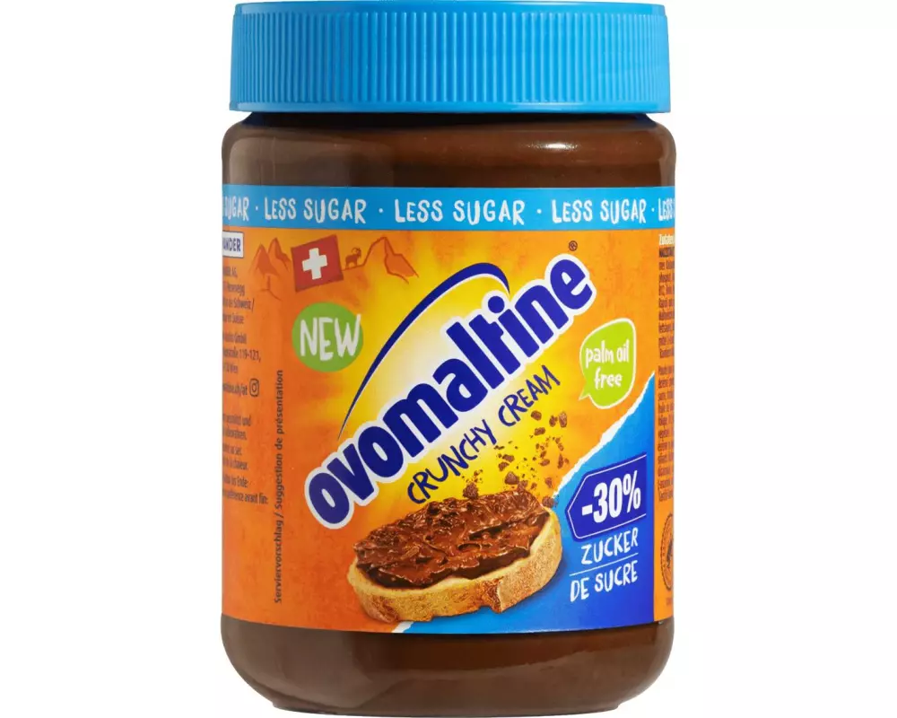 Ovomaltine Crunchy Cream Less Sugar 380 g