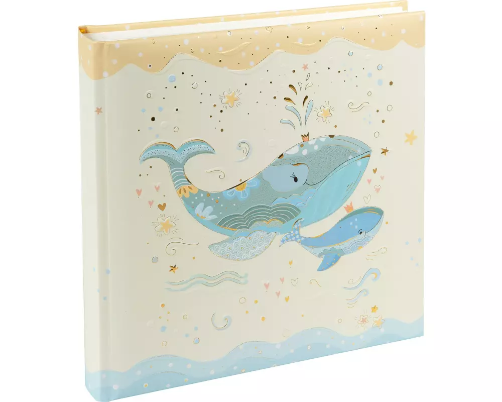 Goldbuch Babyalbum Blue Whale, 25 x 25 cm, 60 Seiten