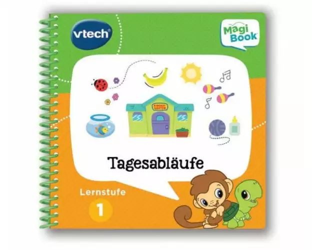 Vtech Lernbuch MagiBook Lernstufe 1 - Tagesabläufe