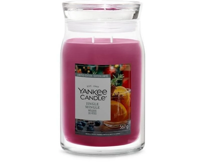 Yankee Candle Signature Duftkerze Jingle Mingle Signature Large Jar