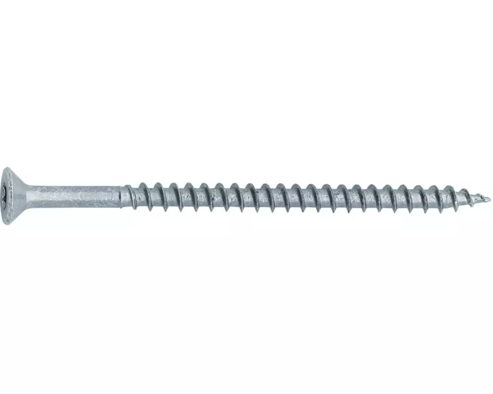 STRUCT Spanplattenschrauben Senkkopf 6 x 50 mm Stahl, 8 Stück