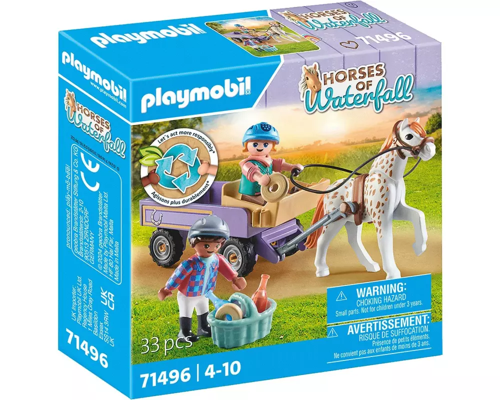 Playmobil Horses of Waterfall Ponykutsche 71496