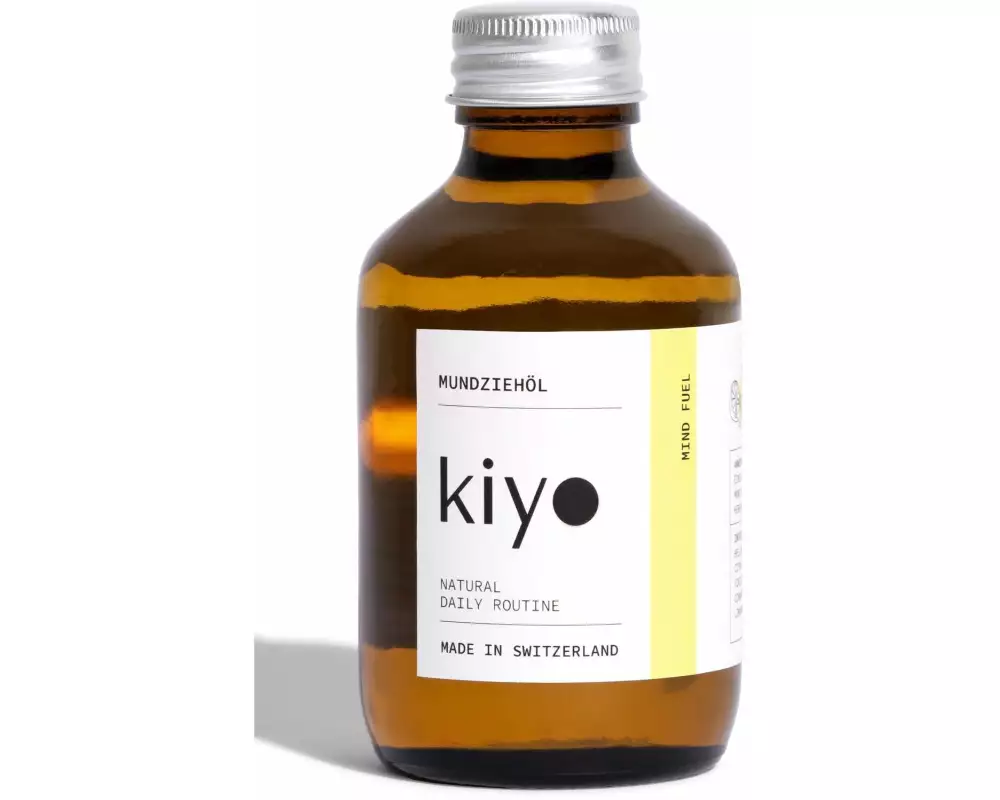 Kiyo Natural Mundziehöl Mind Fuel Minze Bergamotte 150 ml
