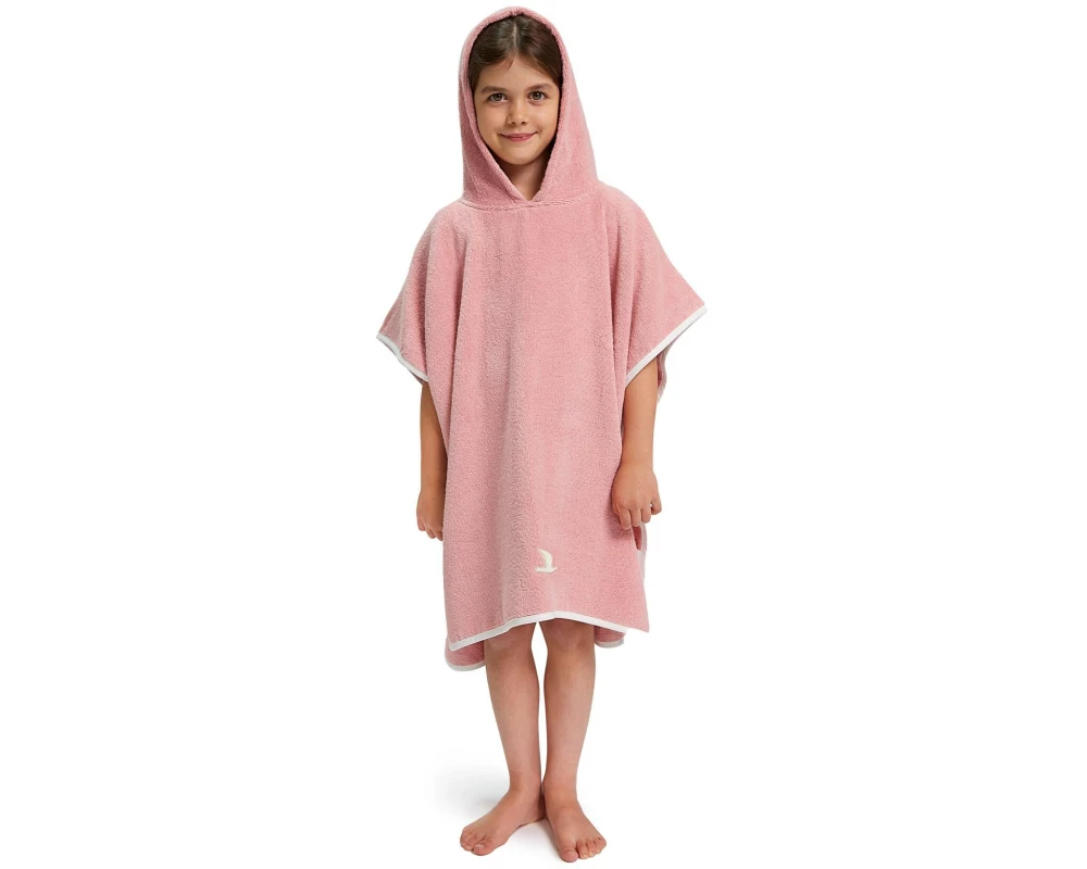 Möve Poncho Soft Hug Grösse 110-128, Rosa