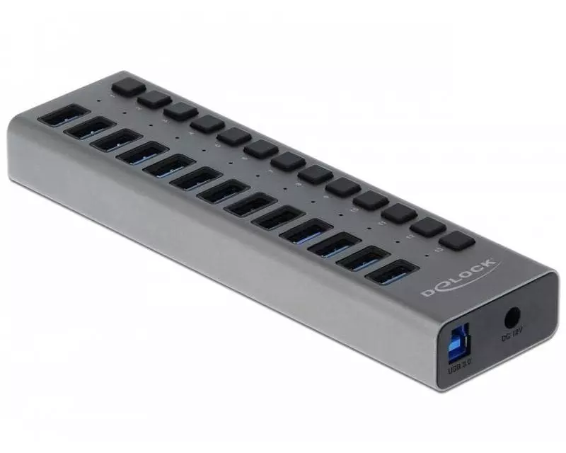 Delock USB-Hub 63738 USB 3.0 - 13x Type-A