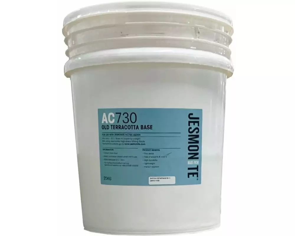 Jesmonite Modelliermasse Zementbasis Pulver AC 730, 25 kg, Terracotta